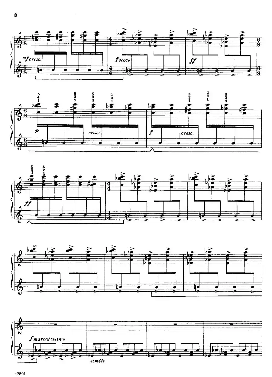 Piano Sonata in E-flat Major Op.95(降E大调钢琴奏鸣曲·Ⅰ)