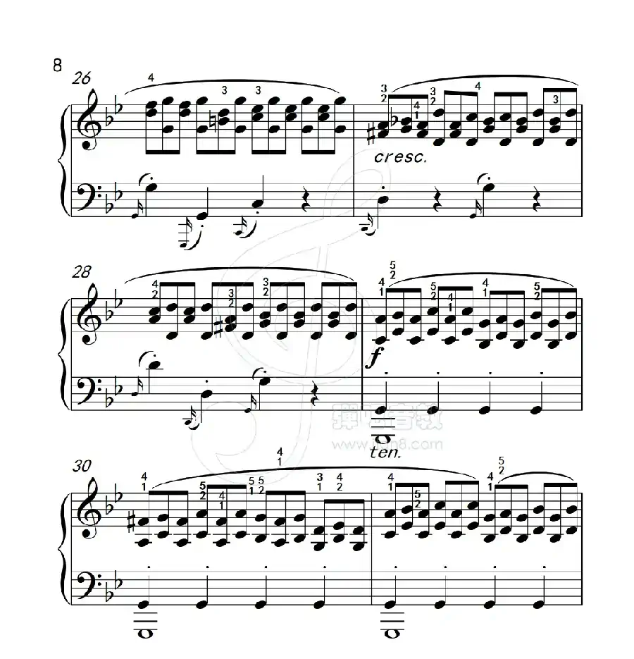 练习曲 29(克拉莫钢琴练习曲60首)
