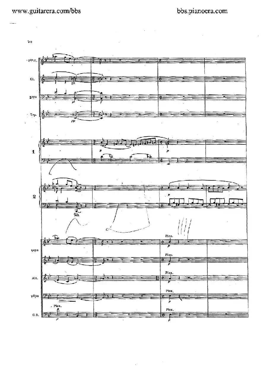 Concerto for 2 Pianos in d Minor(d小调双钢琴协奏曲·总谱)