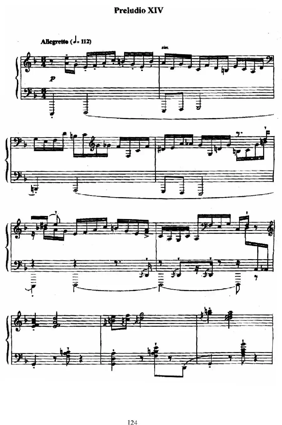 24 Preludes and Fugues Op.82(24首前奏曲与赋格·14)