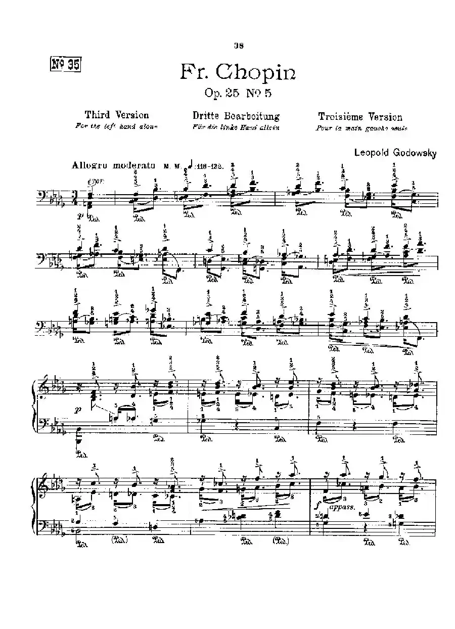 53首以肖邦练习曲为素材而作的练习曲(No.35)