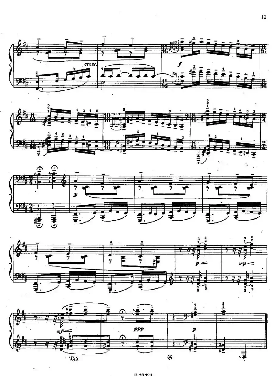 Tcherepnin - 10 Bagatelles Op.5(齐尔品-10首小品·4)