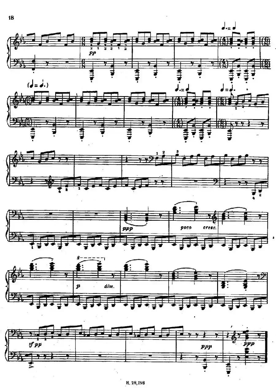 Tcherepnin - 10 Bagatelles Op.5(齐尔品-10首小品·7)