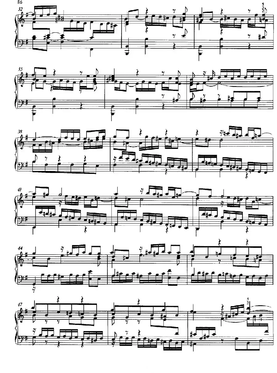 Prelude and Fugue in e Minor BWV 548(e小调前奏曲与赋格)