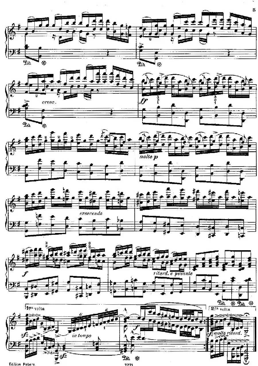 Suite in G Major Op.50(G大调组曲·Ⅰ)