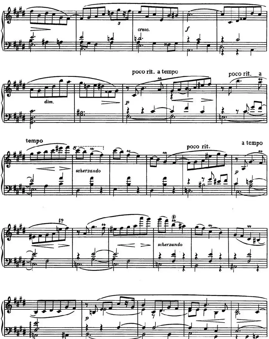 9首玛祖卡舞曲 Op.25(No.4)