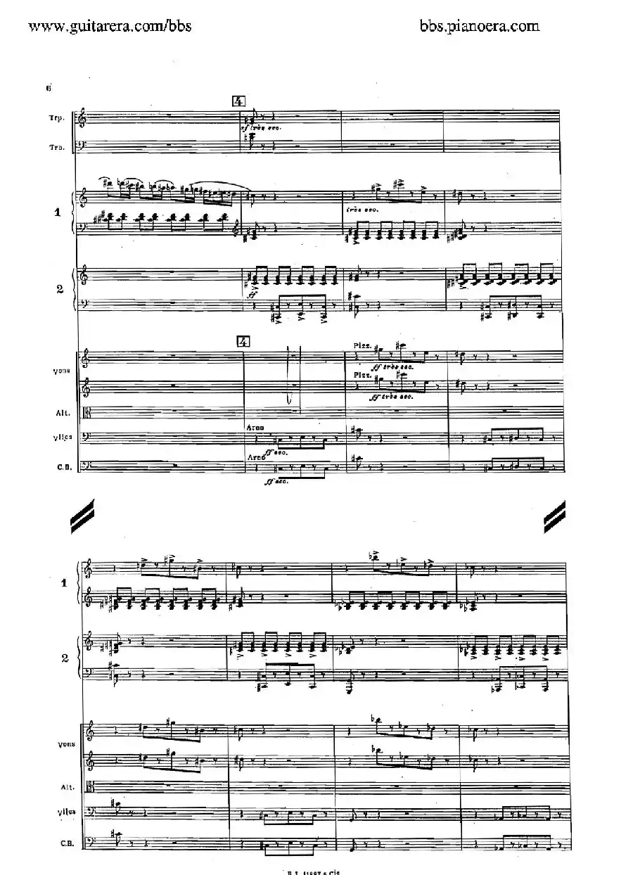 Concerto for 2 Pianos in d Minor(d小调双钢琴协奏曲·总谱)