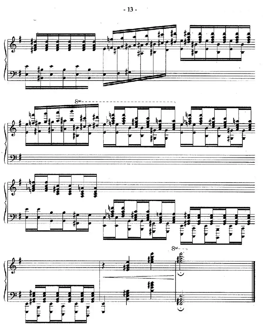 Carmen Variations 12 Pieces(12首卡门主题变奏曲·11)