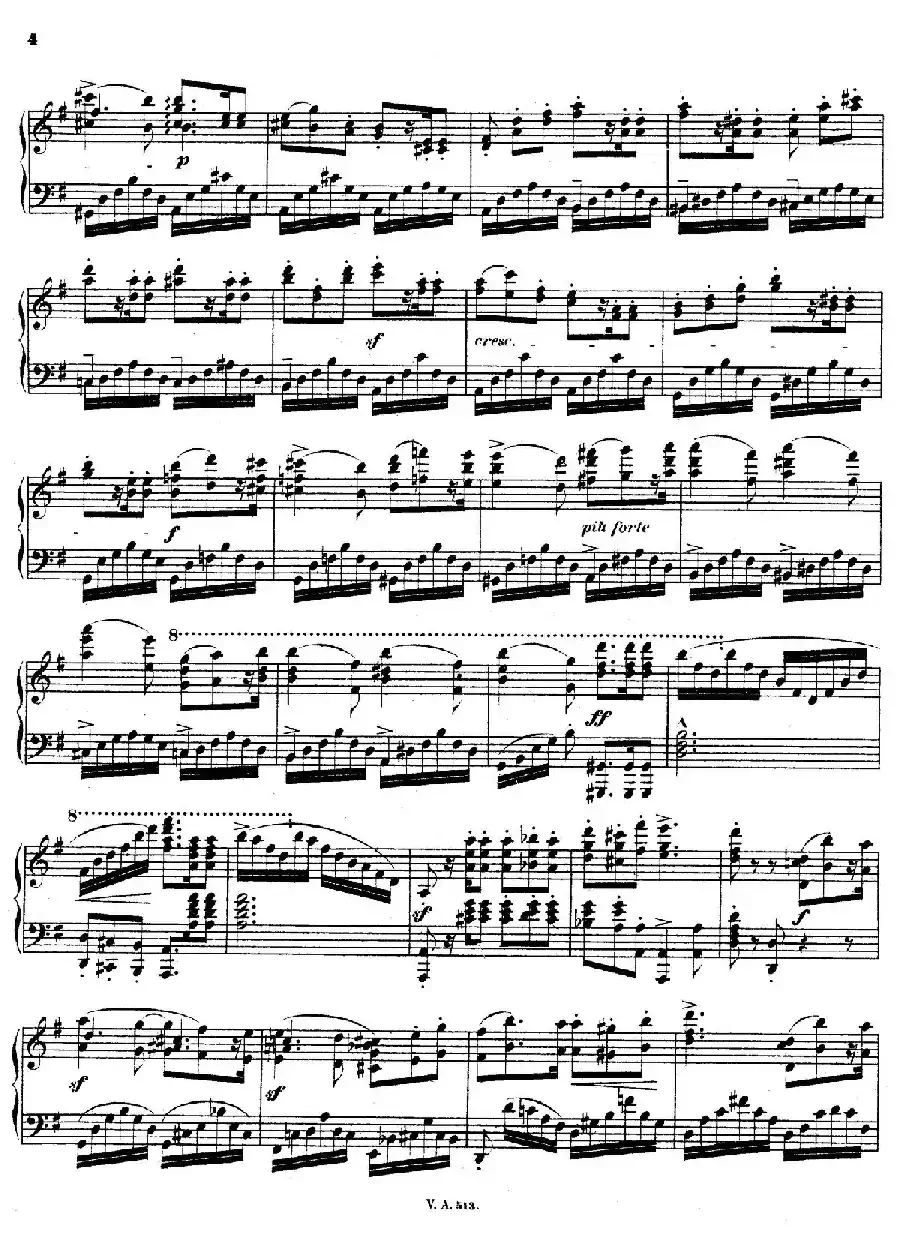 Scherzo in G Major Op.4(G大调谐谑曲)