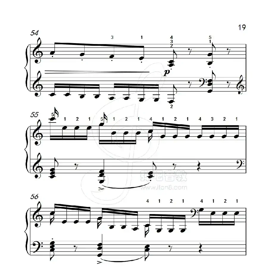 练习曲 12(克拉莫钢琴练习曲60首)