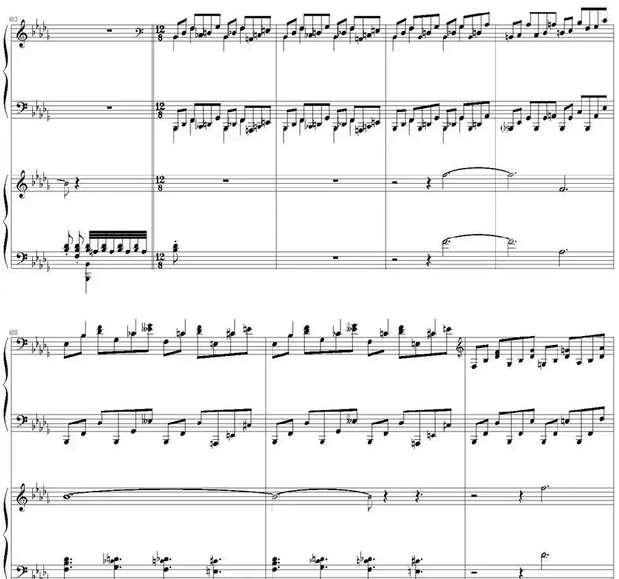 帕格尼尼主题狂想曲(Rhapsody on the theme by pagenini)