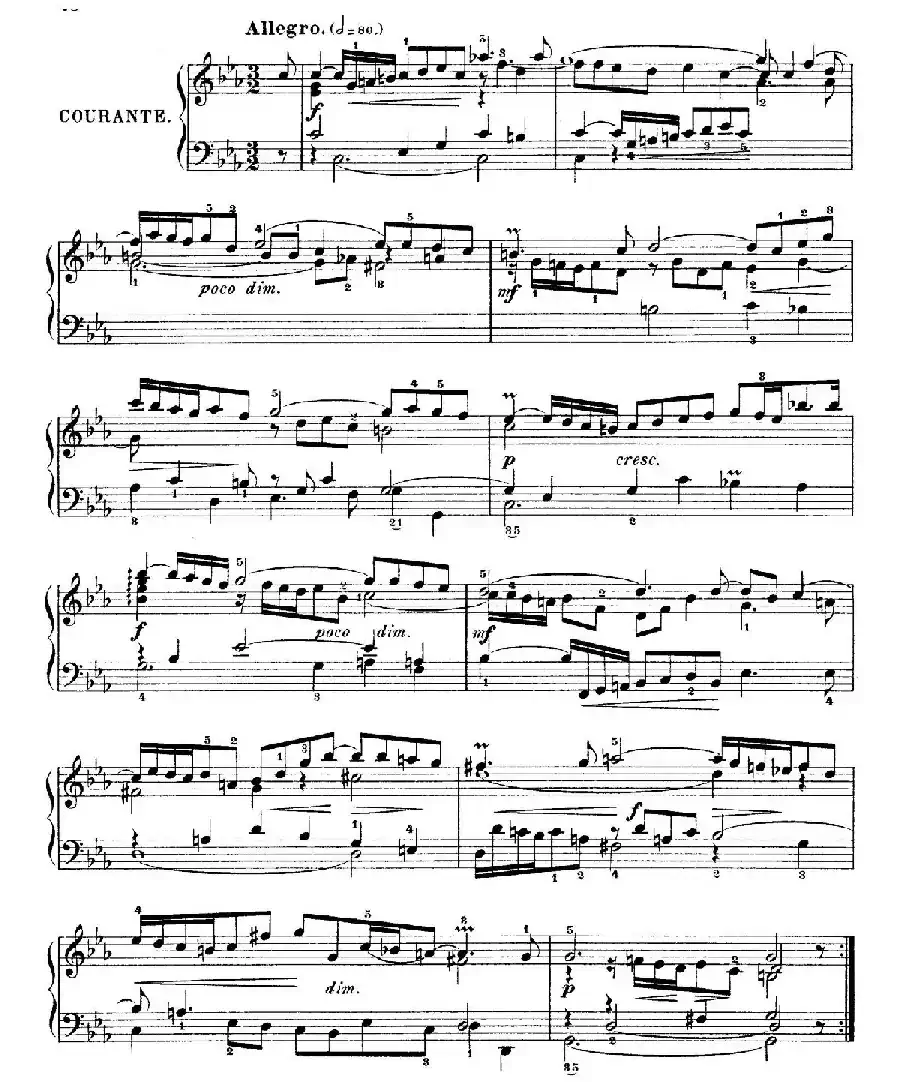 Six Partitas BWV 825-830(6首帕蒂塔·2)