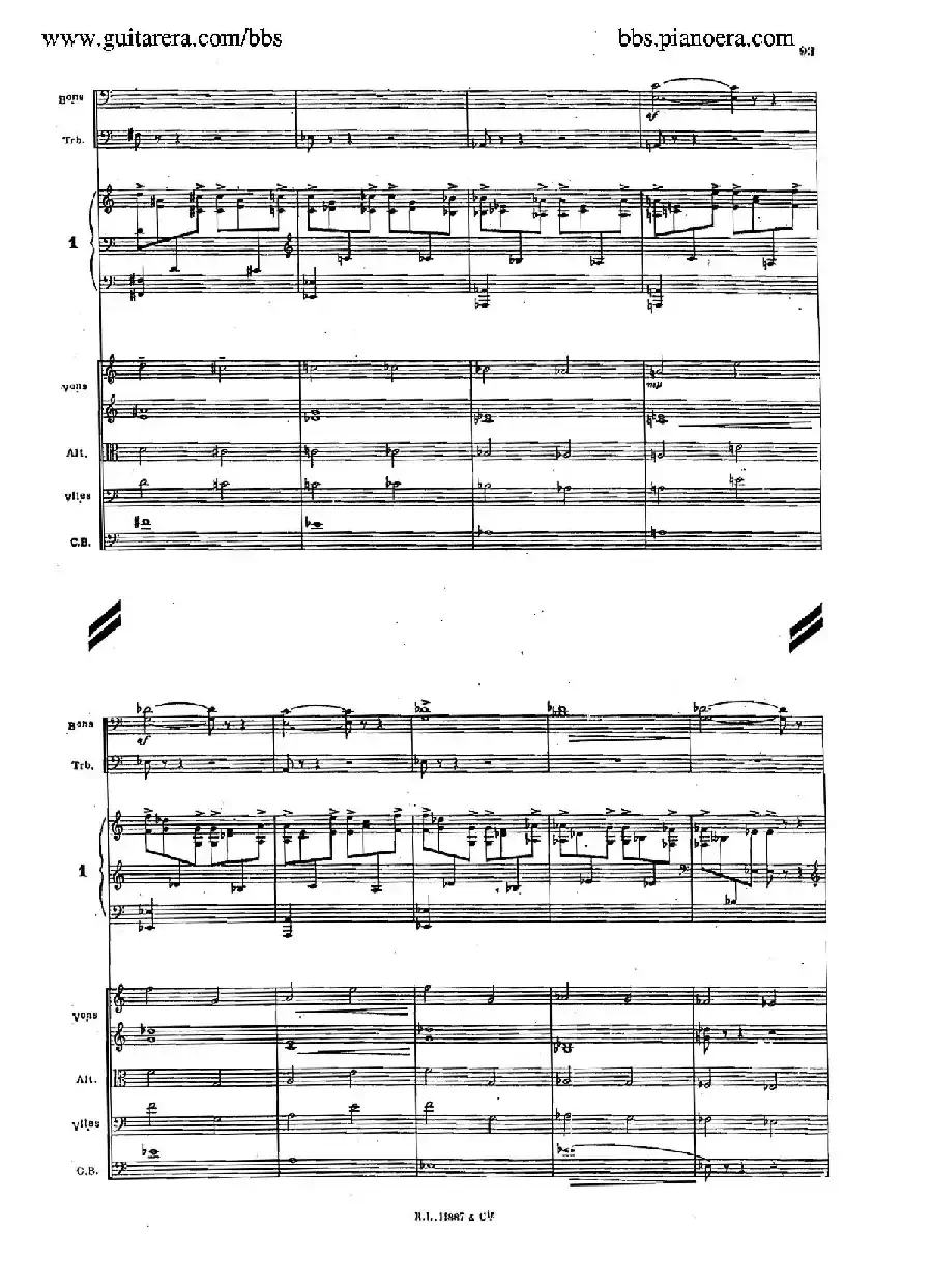 Concerto for 2 Pianos in d Minor(d小调双钢琴协奏曲·总谱)