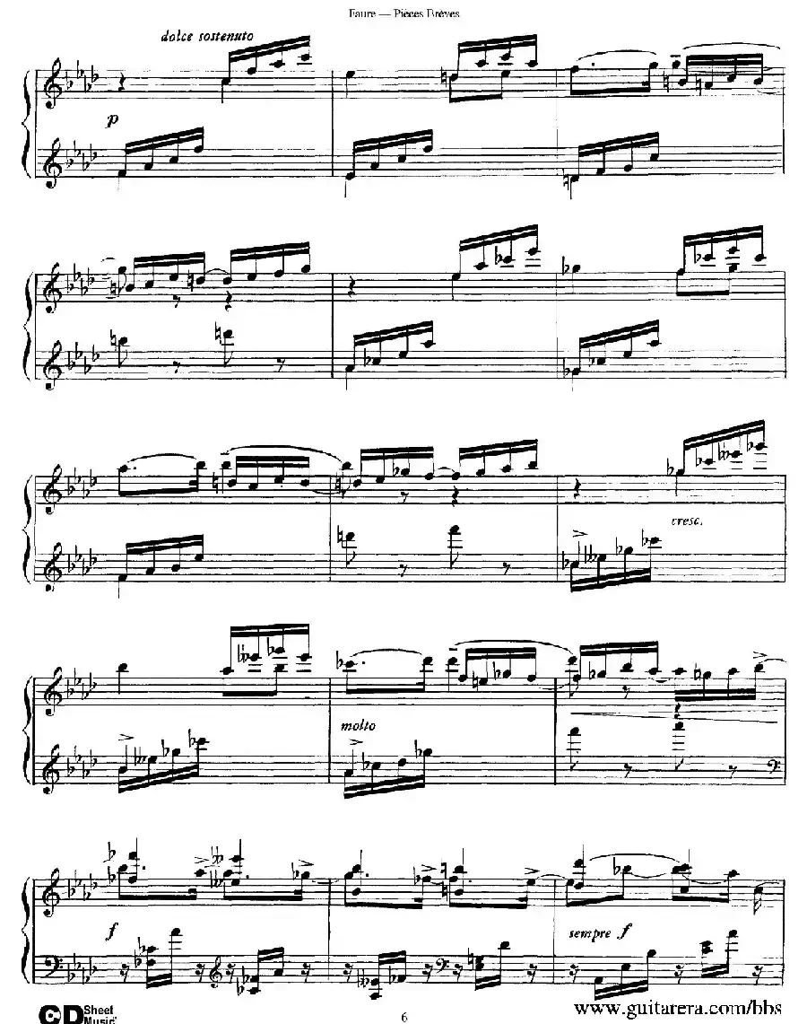 Pieces Breves Op.84(Ⅱ)