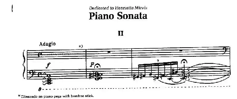 Piano Sonata(钢琴奏鸣曲· 第一乐章)