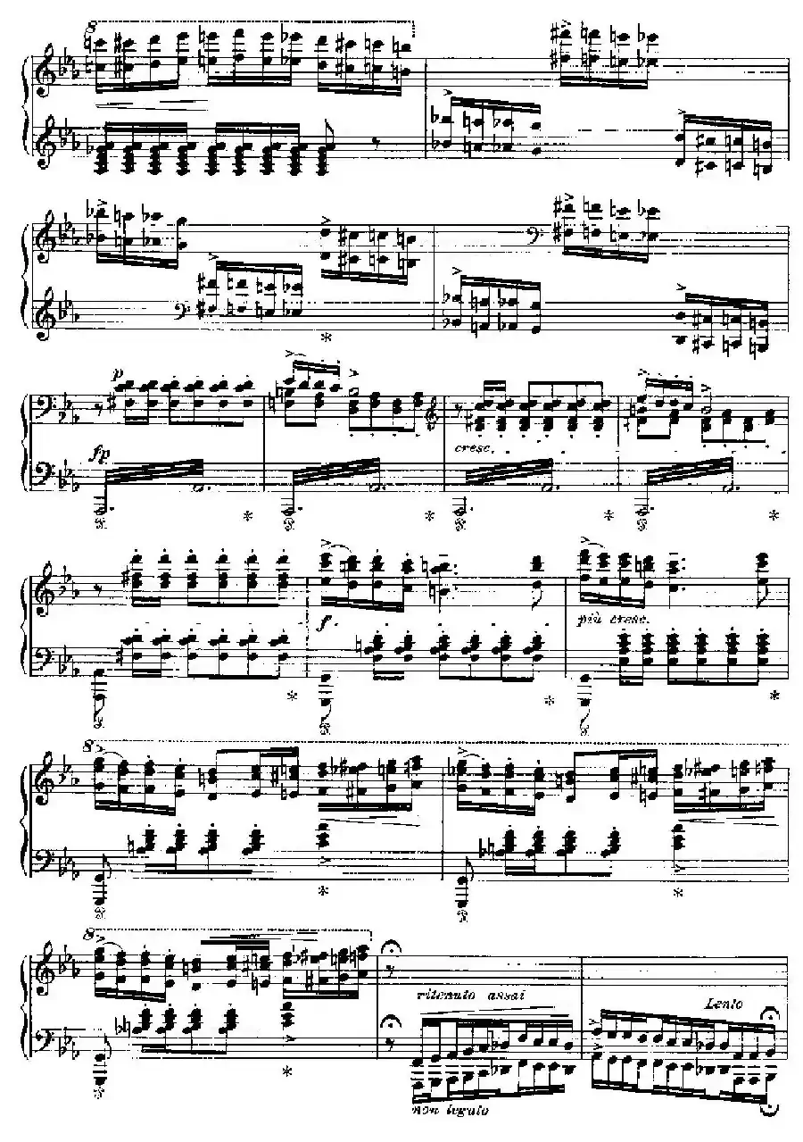 Two Polonaises S.223(2首波洛奈兹舞曲·c小调)