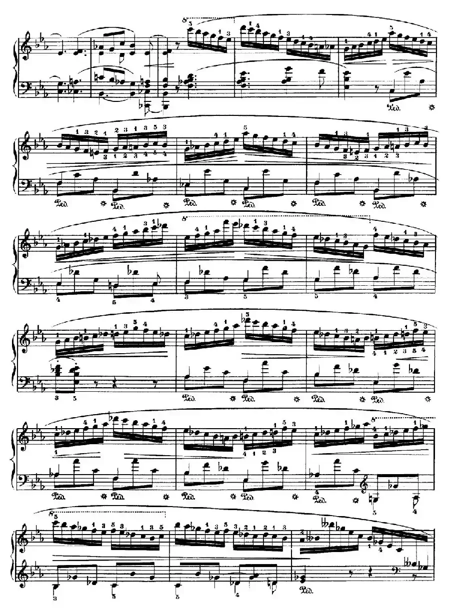 Piano Sonata No.3 in b Minor Op.58(b小调第三钢琴奏鸣曲·第四乐章)