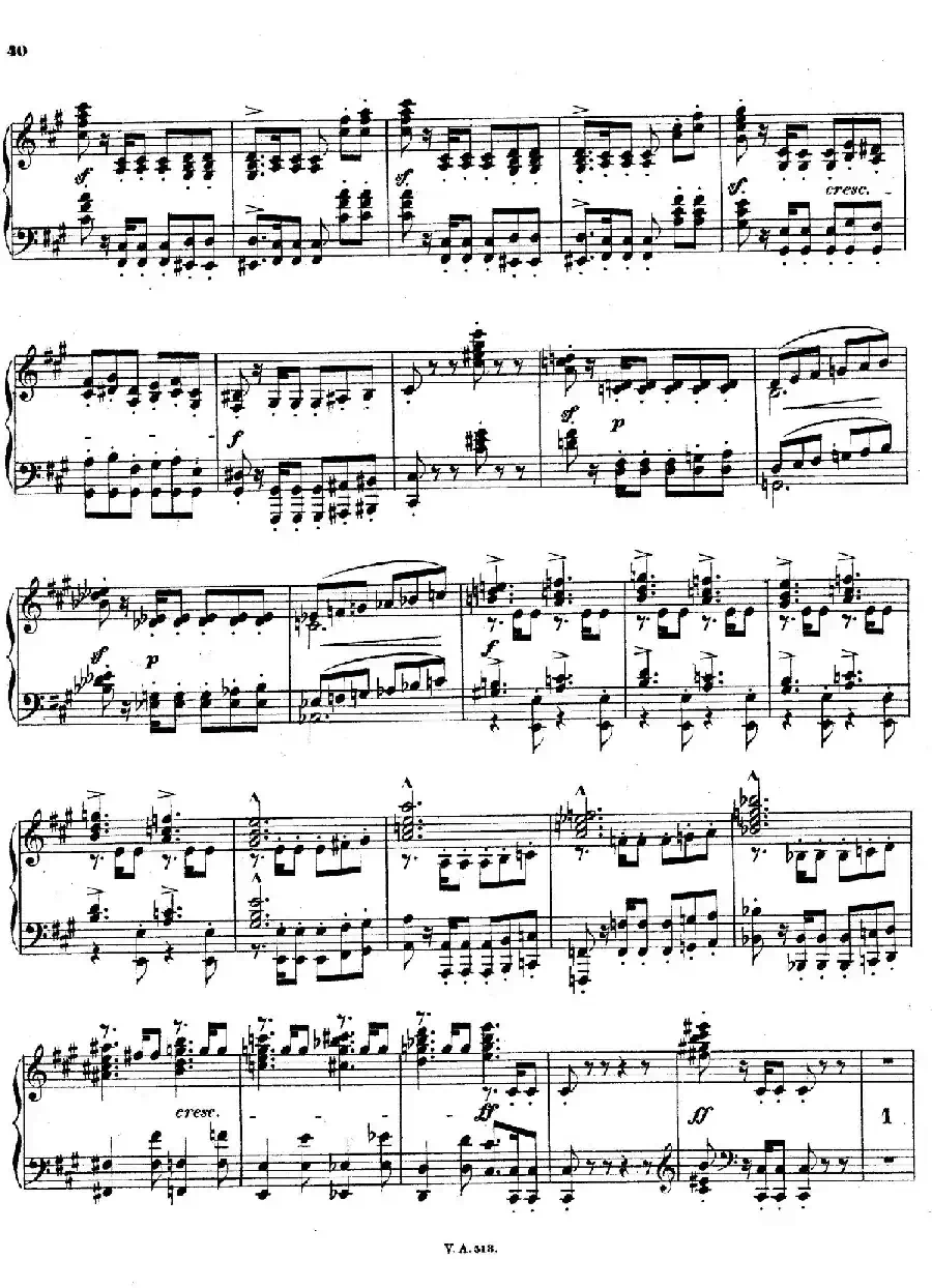 升c小调第一钢琴奏鸣曲(Op.6)