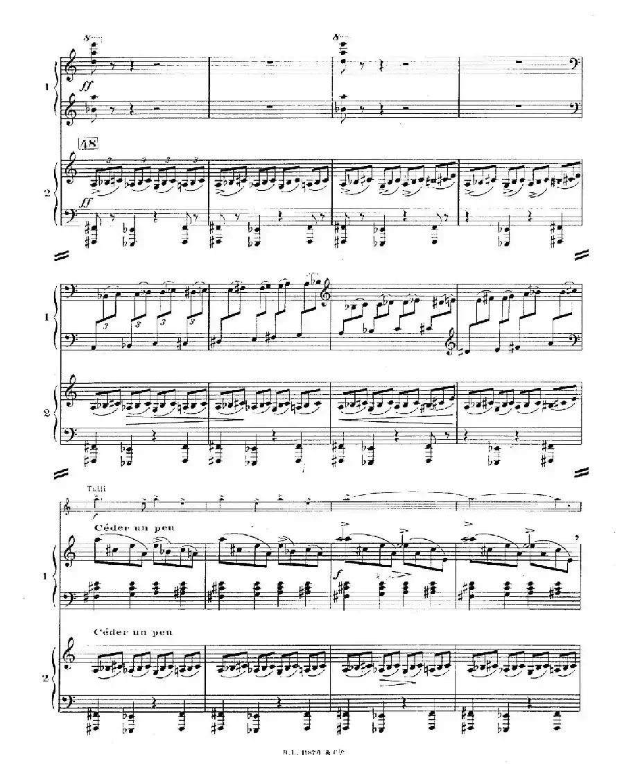 Concerto for 2 Pianos in d Minor(d小调双钢琴协奏曲· 第三乐章)