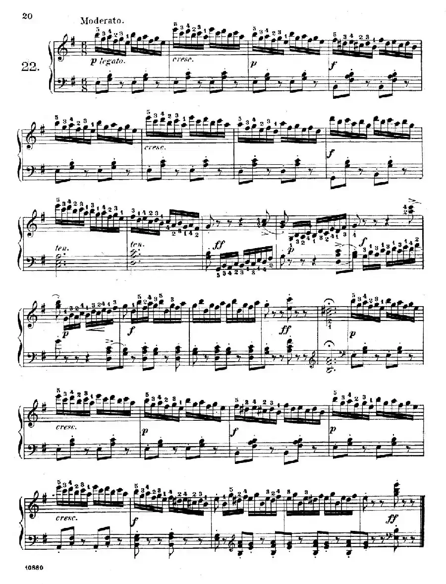 Etudes Enfantines Op.37(儿童钢琴练习曲 第21——25首)