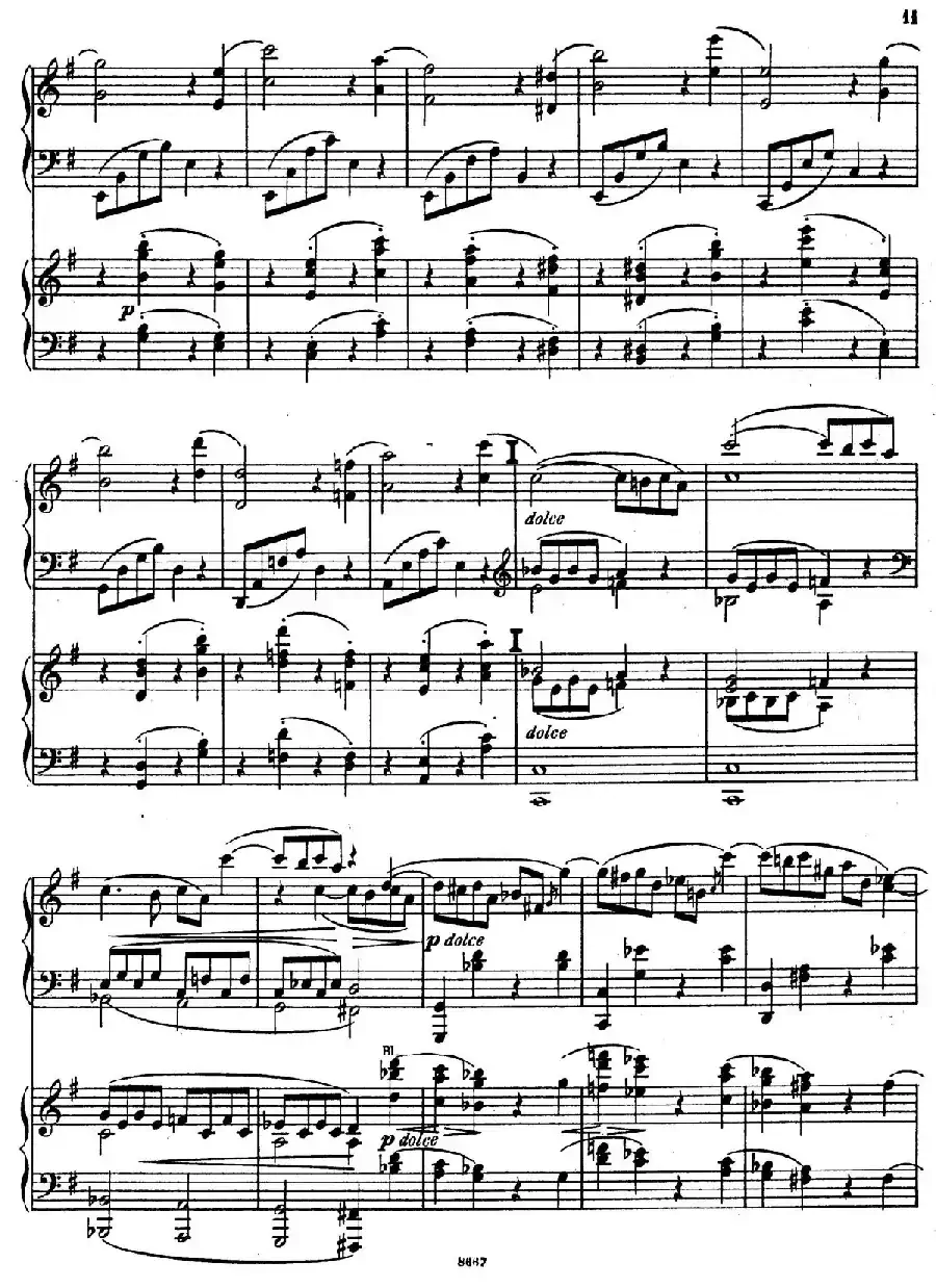 Symphony No.4 in e Minor Op.98(e小调第四交响曲·双钢琴)