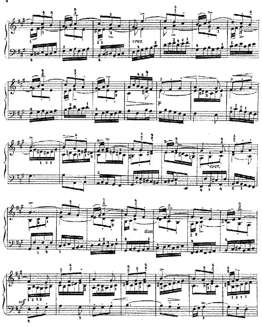 Six Fugues Op.17(6首赋格·Ⅴ)