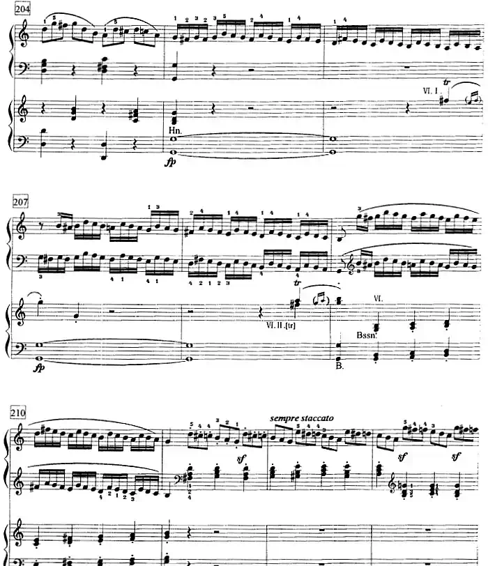 钢琴教程第八级 大型乐曲(C大调第一钢琴协奏曲 Op.15 第一乐章)