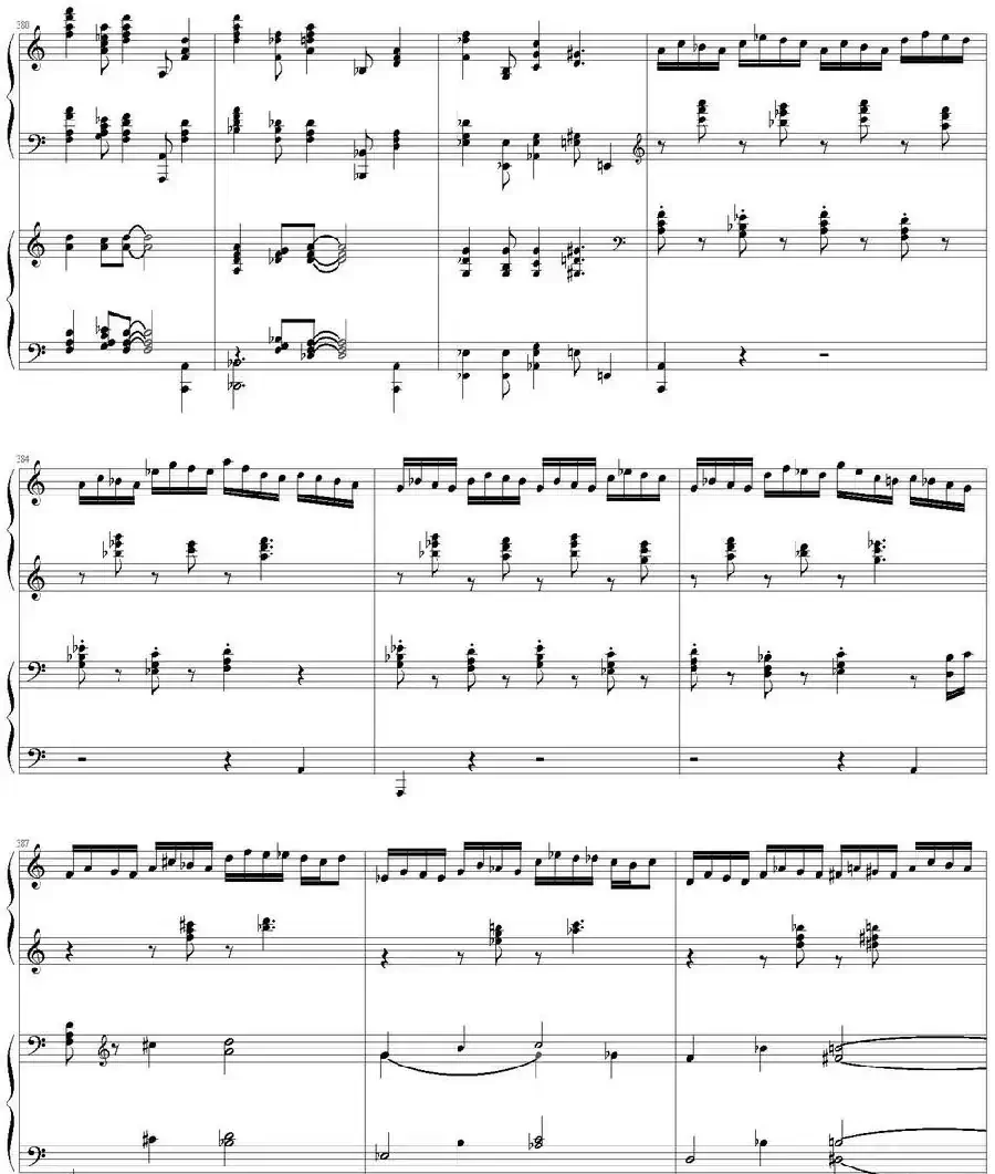 帕格尼尼主题狂想曲(Rhapsody on the theme by pagenini)
