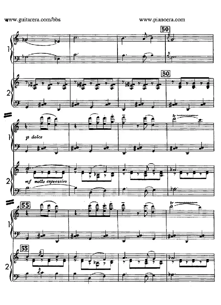 Sabre Dance(马刀舞曲)(双钢琴版)