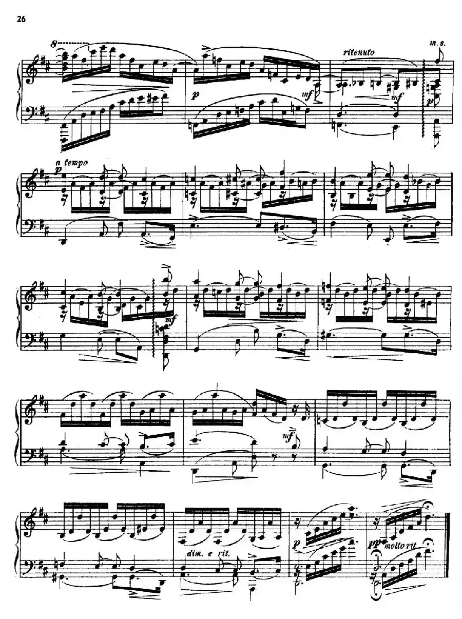 24 Characteristic Pieces Op.36(24首性格小品·5)