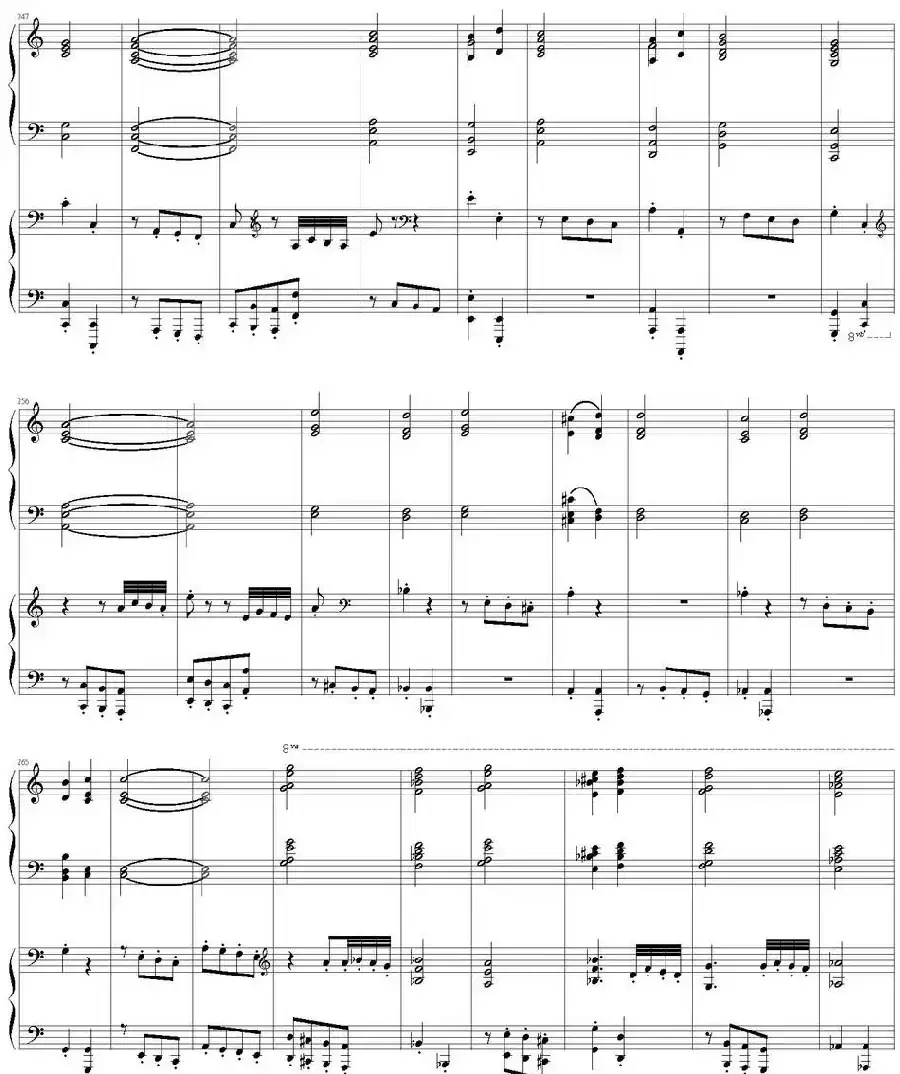 帕格尼尼主题狂想曲(Rhapsody on the theme by pagenini)