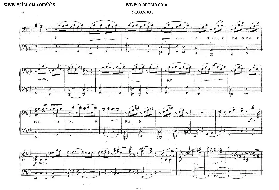 Piano Concerto No.2 in f Minor Op.21(f小调第二钢琴协奏曲·四手联弹版)