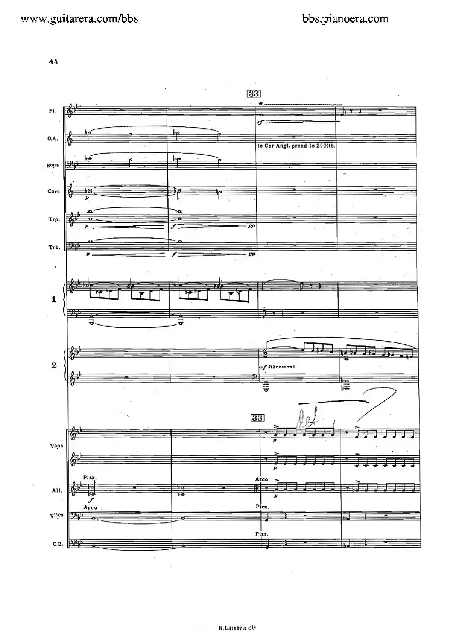 Concerto for 2 Pianos in d Minor(d小调双钢琴协奏曲·总谱)