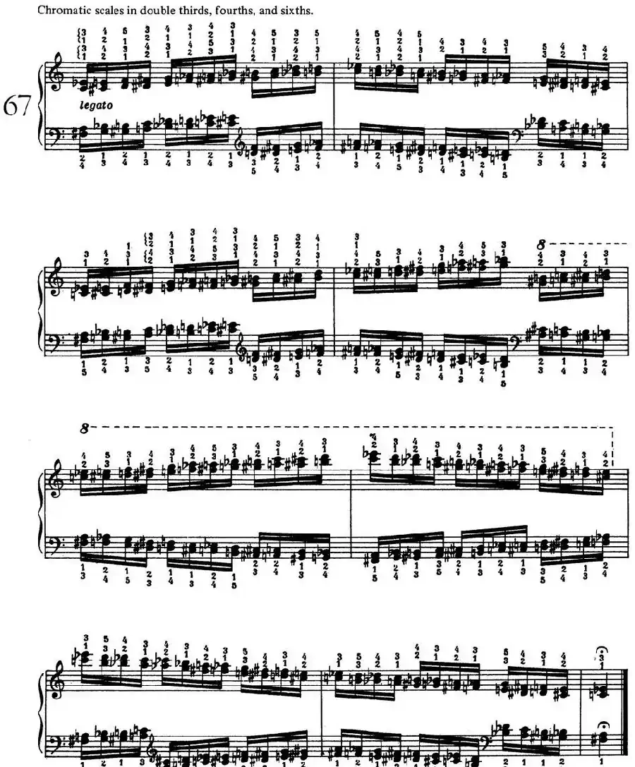 Technical Exercises S.146(李斯特钢琴技巧练习 BOOK Ⅶ)