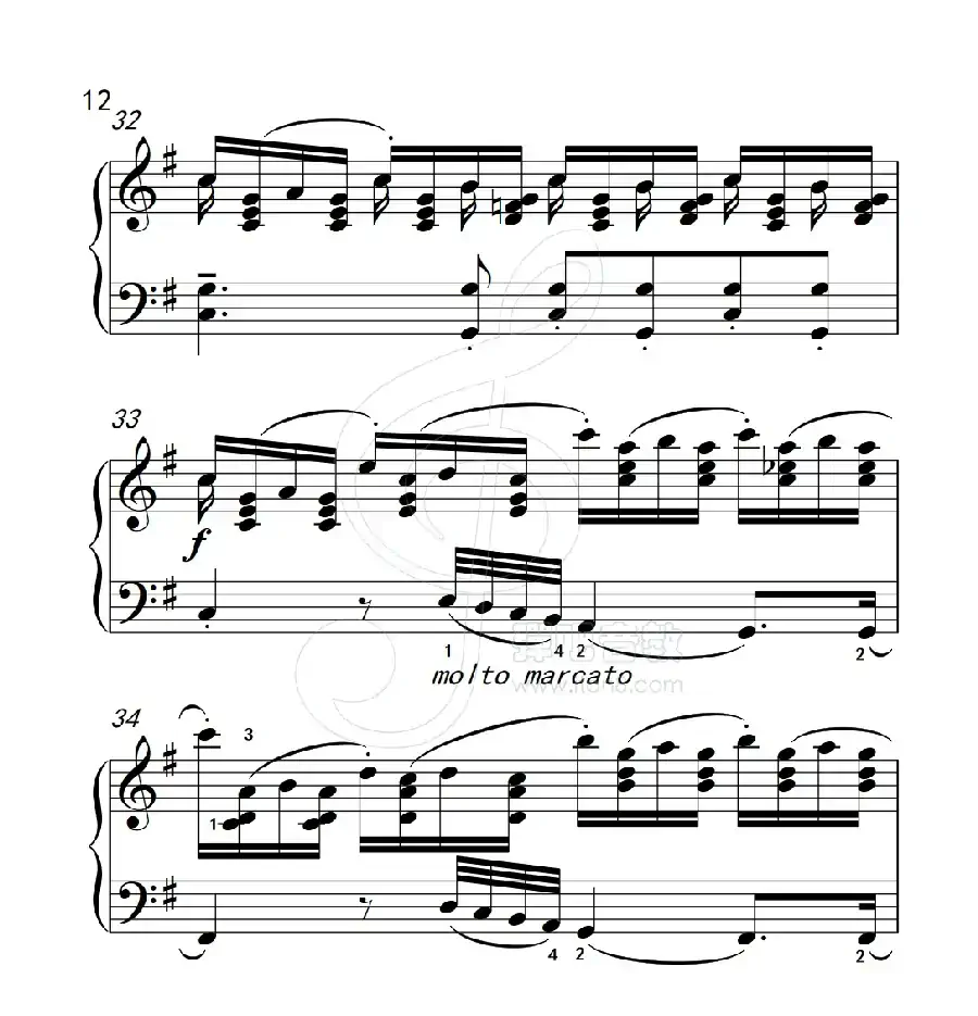 练习曲 54(克拉莫钢琴练习曲60首)