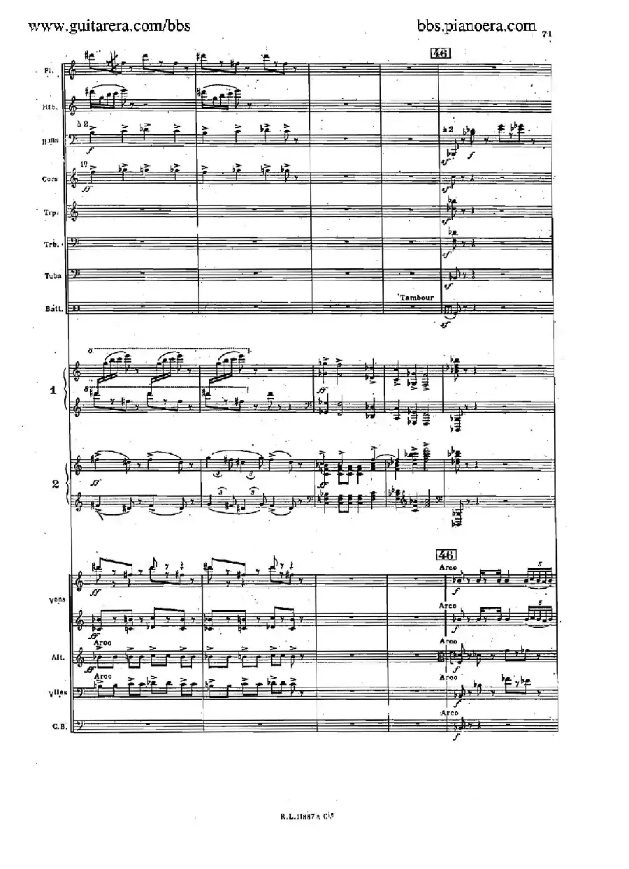 Concerto for 2 Pianos in d Minor(d小调双钢琴协奏曲·总谱)
