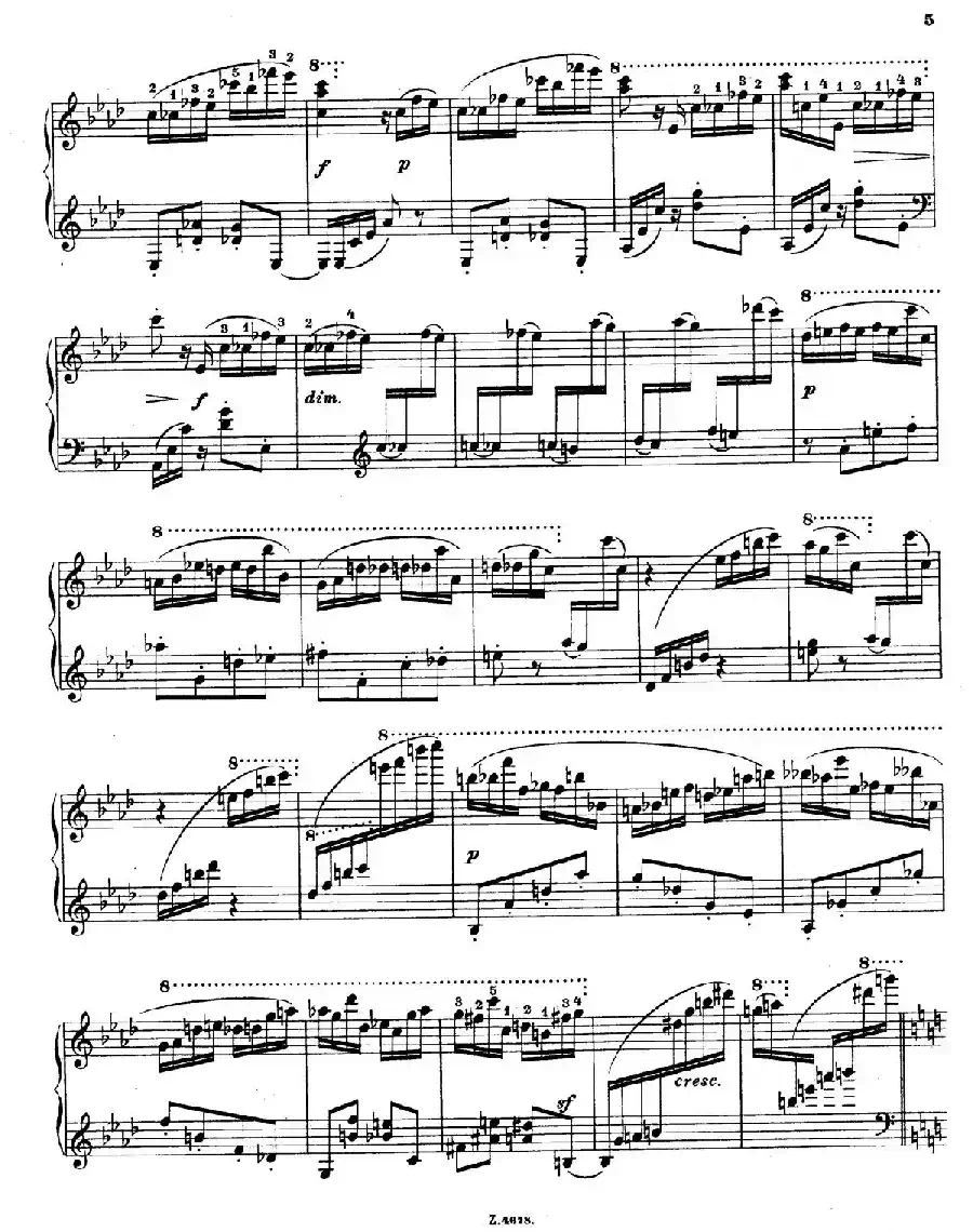 Charakterskizzen Op.40(个性素描 4. 万花筒 Kaleidoskop)
