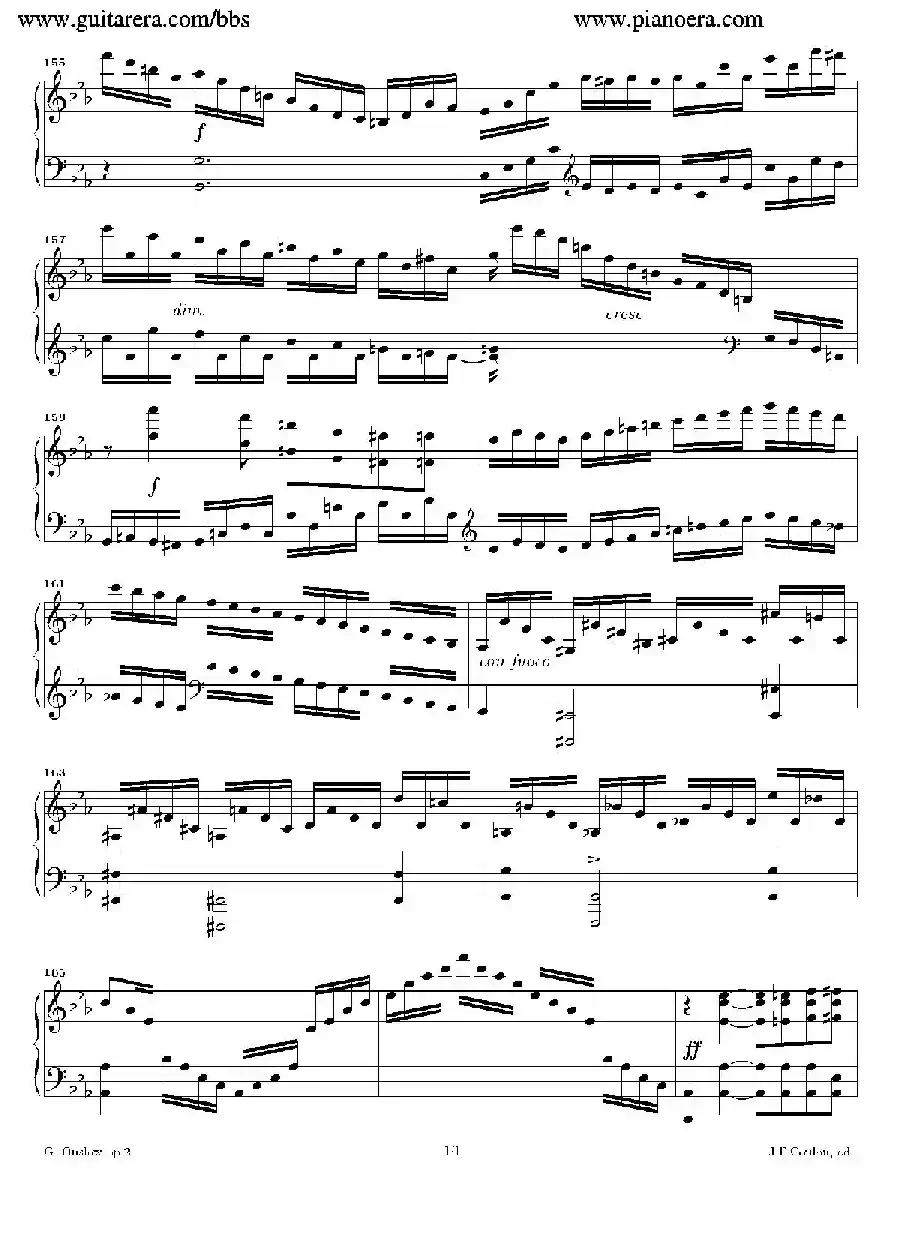 Grande Piano Sonata in c Minor Op.2(c小调华丽钢琴奏鸣曲·第一乐章)