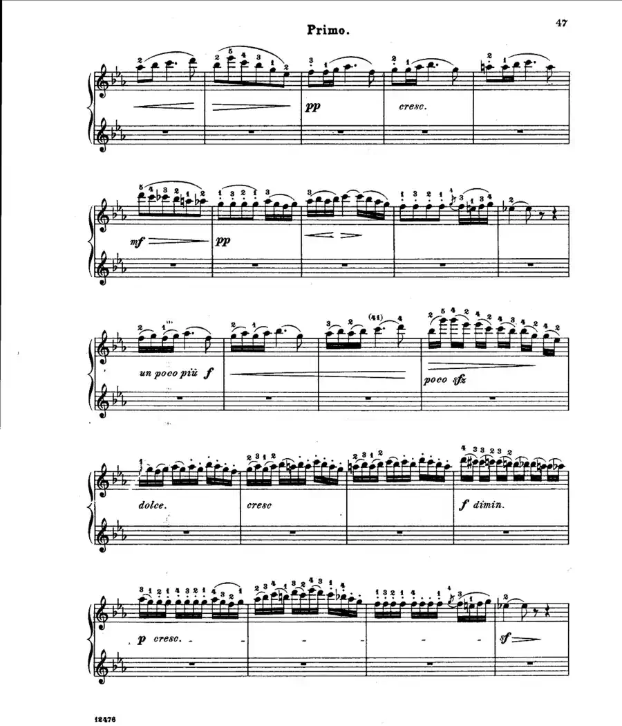 L'Arlesienne Suite No·2(阿莱城姑娘·第二组曲·四手联弹)