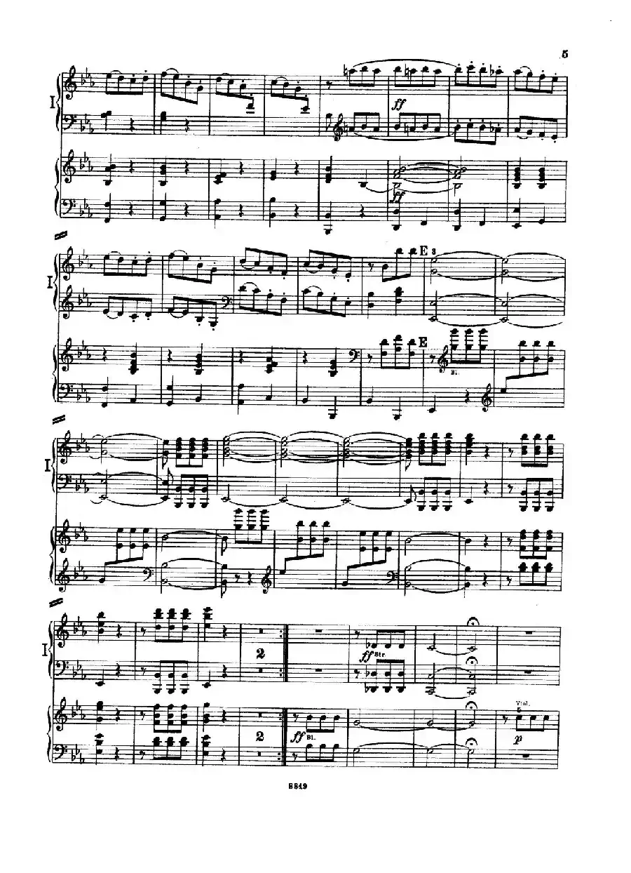 Symphony No.5 in c Minor Op.67(双钢琴版第1——2乐章)