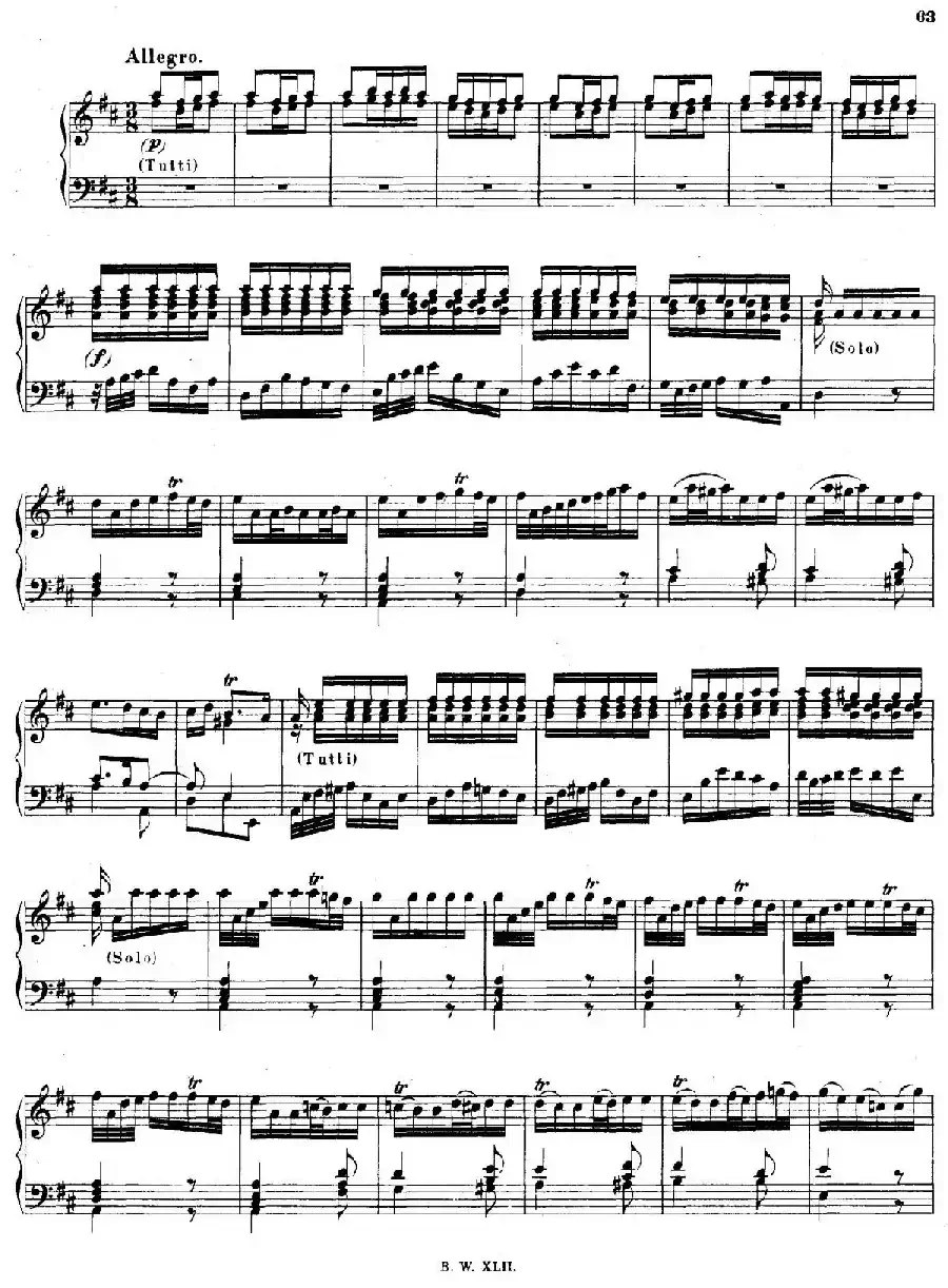 16 Concertos BWV 972-987(十六首为独奏古钢琴而作的协奏曲)(P1——10)