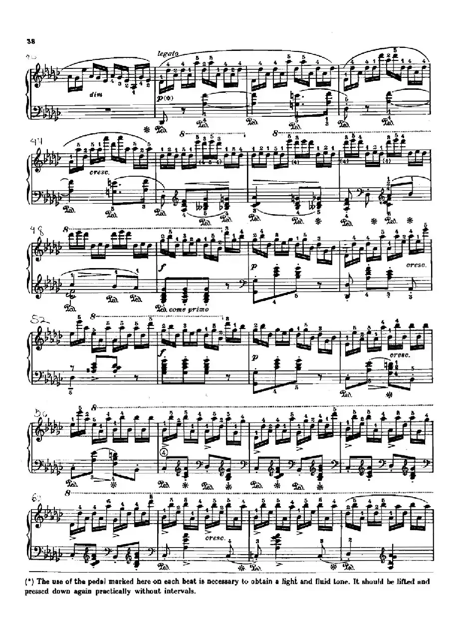 12 Etudes Op.10 柯尔托教学版(12首练习曲·5)