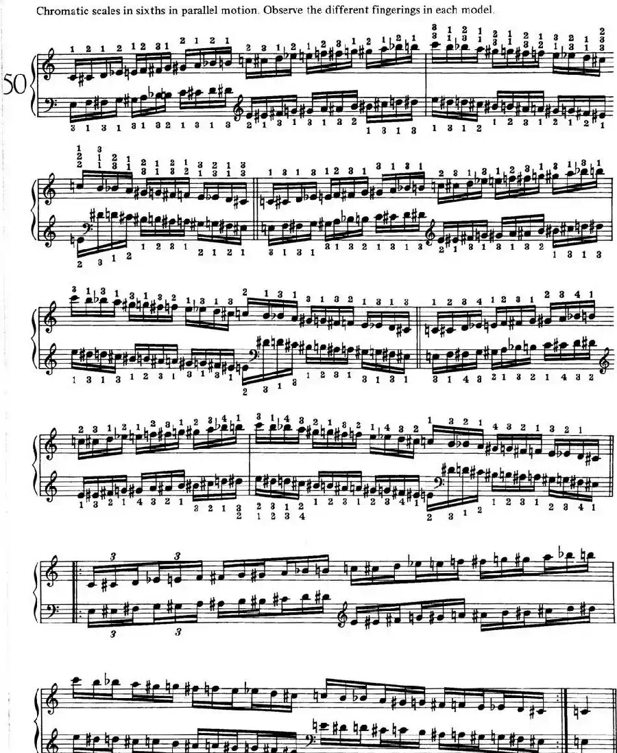 Technical Exercises S.146(李斯特钢琴技巧练习 BOOKⅢ)