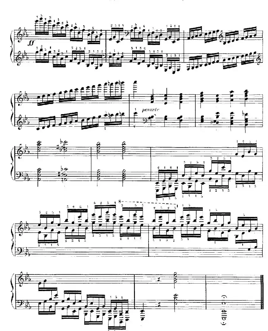 15 Etudes de Vortuosite Op.72(15首辉煌练习曲·7)
