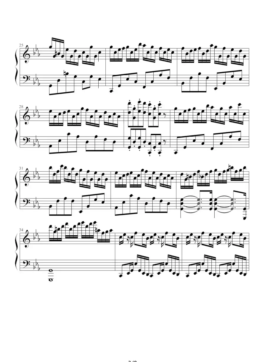 克罗地亚狂想曲（Tonci Huljie 制谱版）