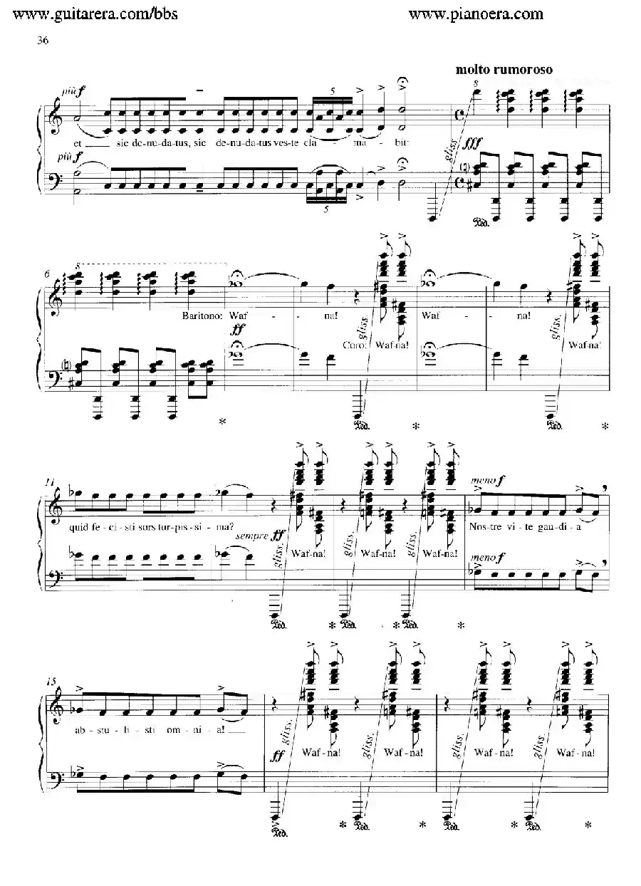Carmina Burana(布兰诗歌)(清唱剧)