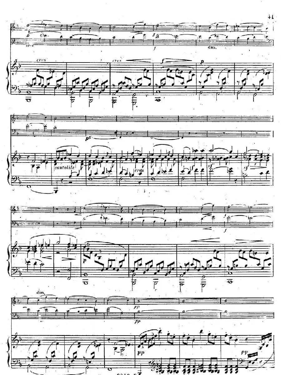 Piano Trio No.1 in d Minor Op.49(d小调第一钢琴三重奏·第四乐章)