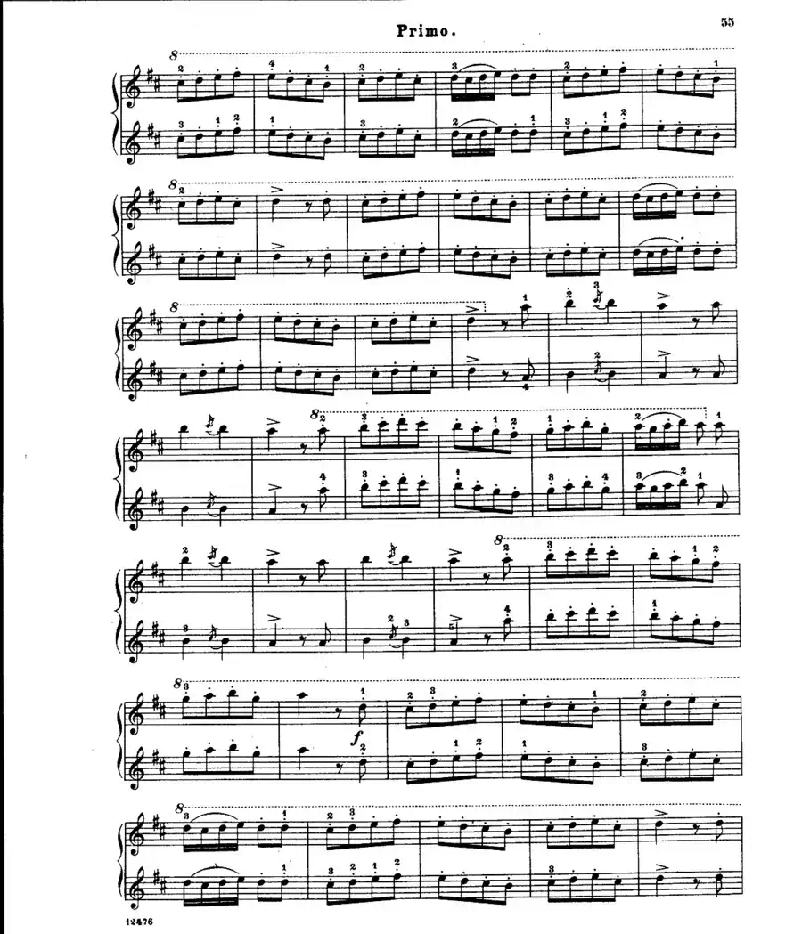L'Arlesienne Suite No·2(阿莱城姑娘·第二组曲·四手联弹)