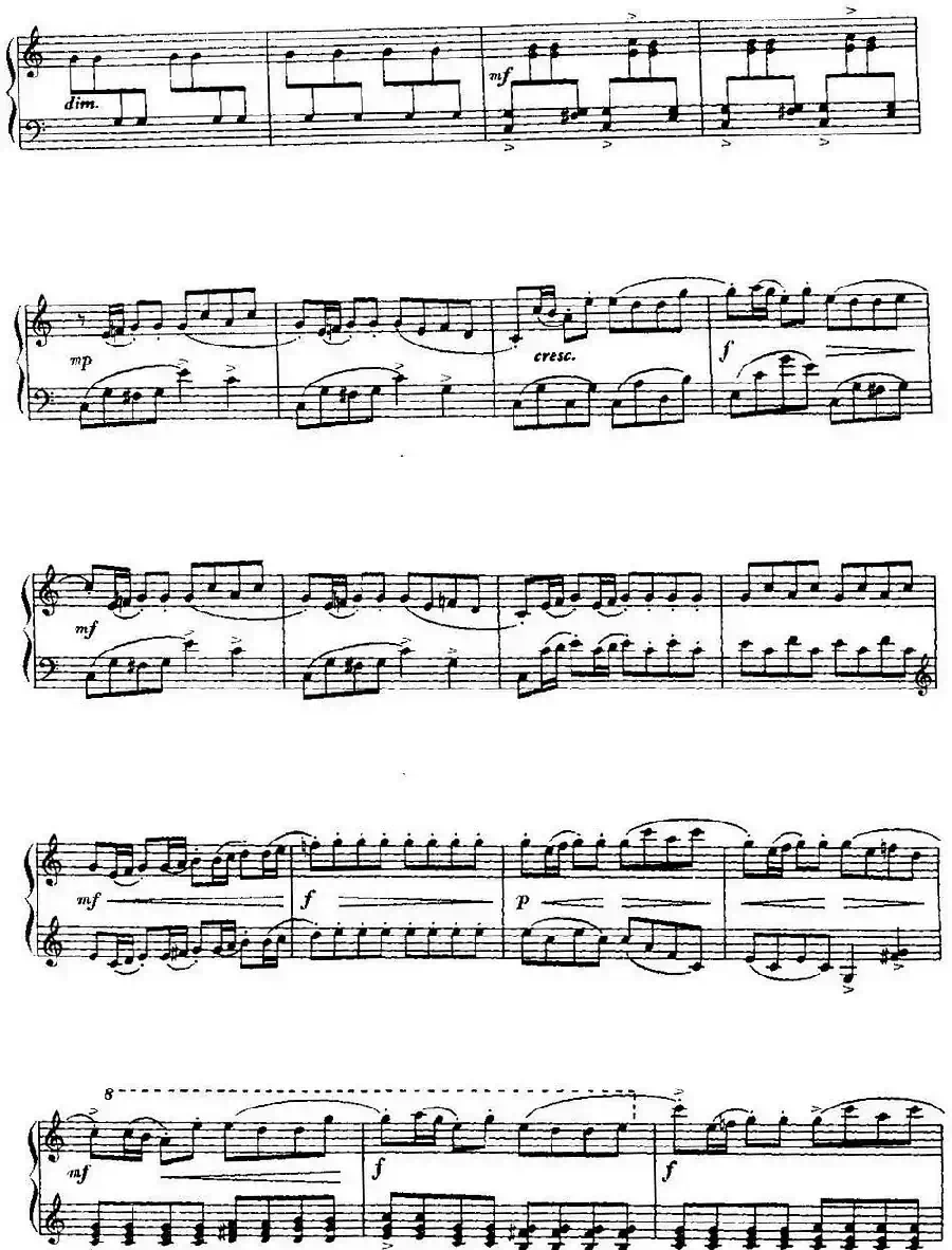 中国钢琴名曲30首:儿童组曲——快乐的节日