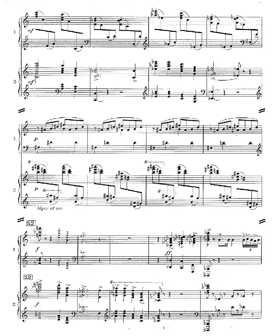 Concerto for 2 Pianos in d Minor(d小调双钢琴协奏曲· 第三乐章)